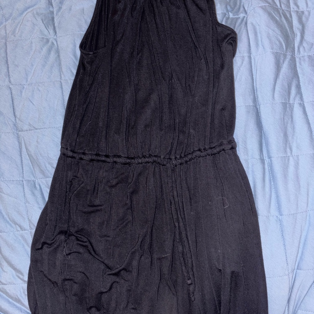 Elegant Black Sleeveless Dress
